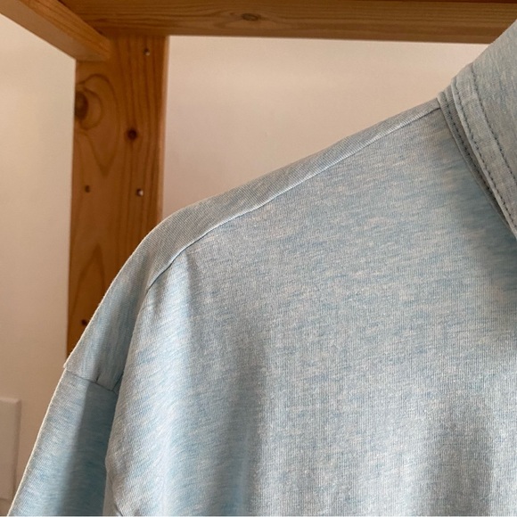 Johnnie-O Blue Antigua Heather Original Polo Shirt XXL - Picture 7 of 13
